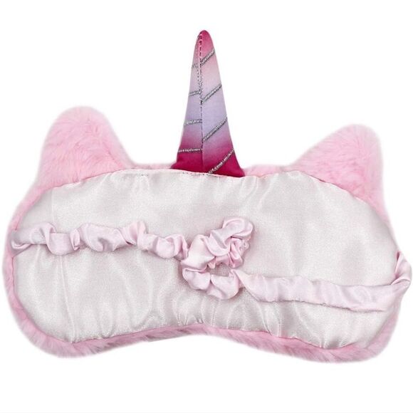 NWT Cute Unicorn Sleep Eye Mask for Sleeping Soft Plush Eyeshade for Wom… - Picture 4 of 6